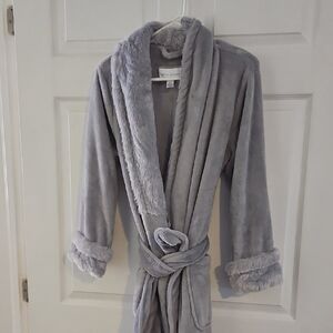Midnight by Carole Hochman Soft Gray Robe